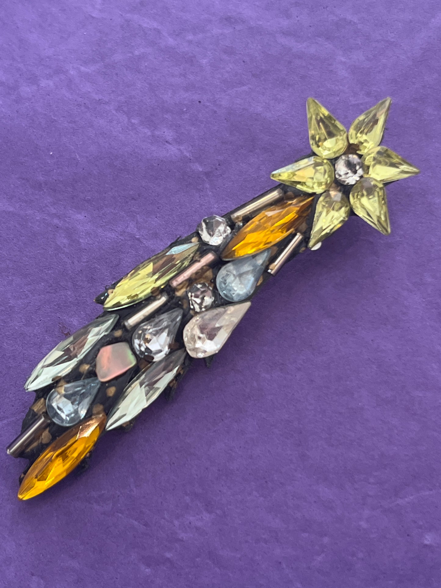 Shooting Star Brooch by Annie Sherborne
