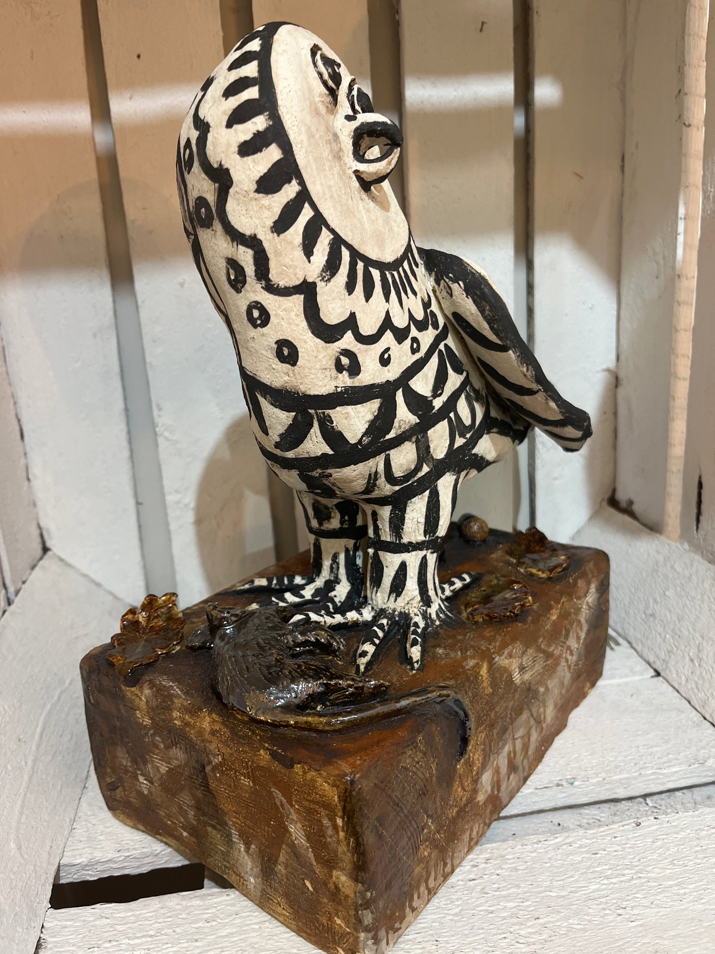 Picasso Owl by Jane Tyler