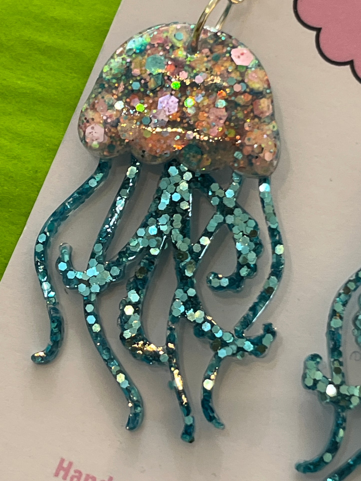Octopus Earrings by Heather Filby