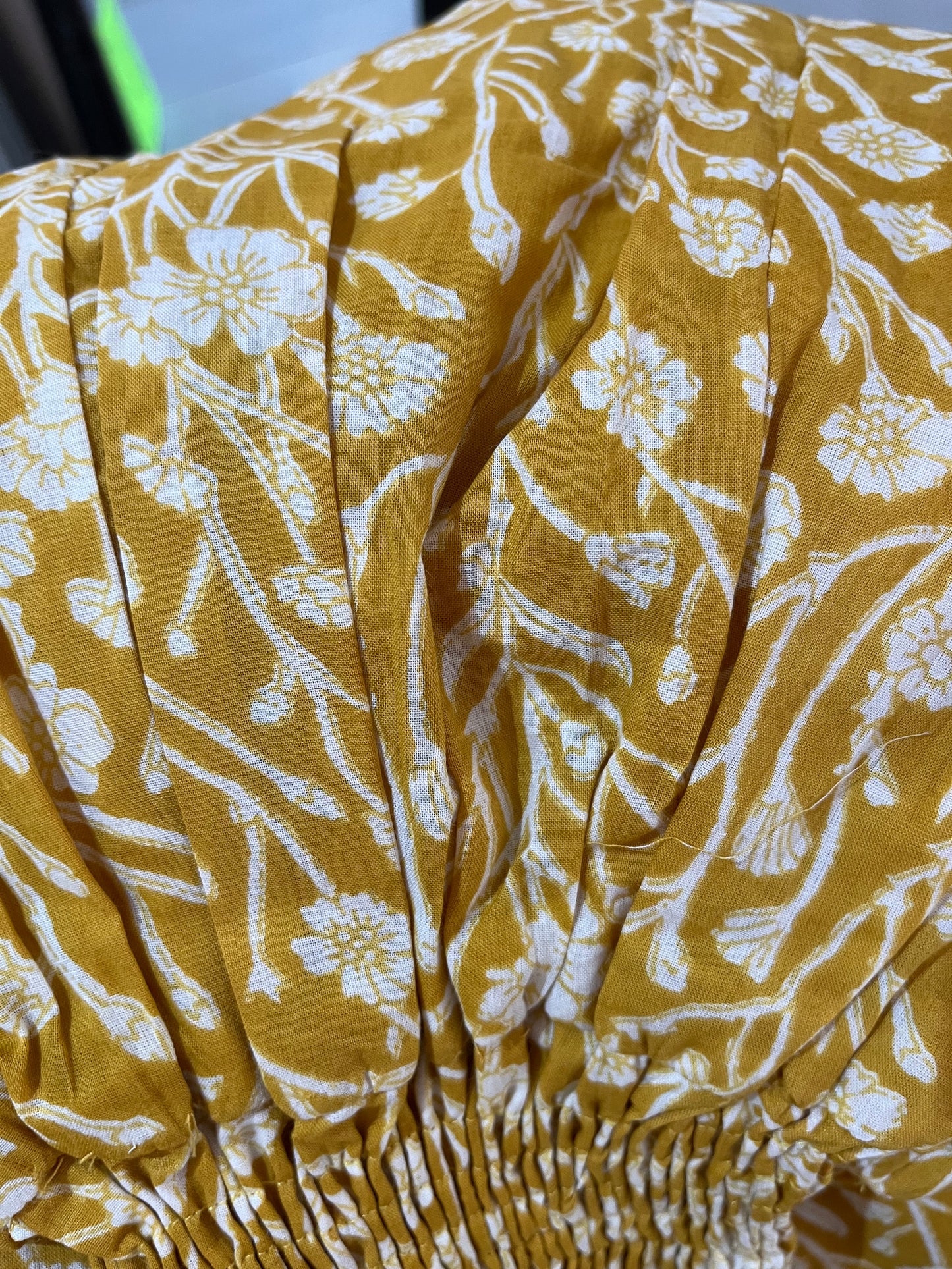 Wide Leg Floral Trousers