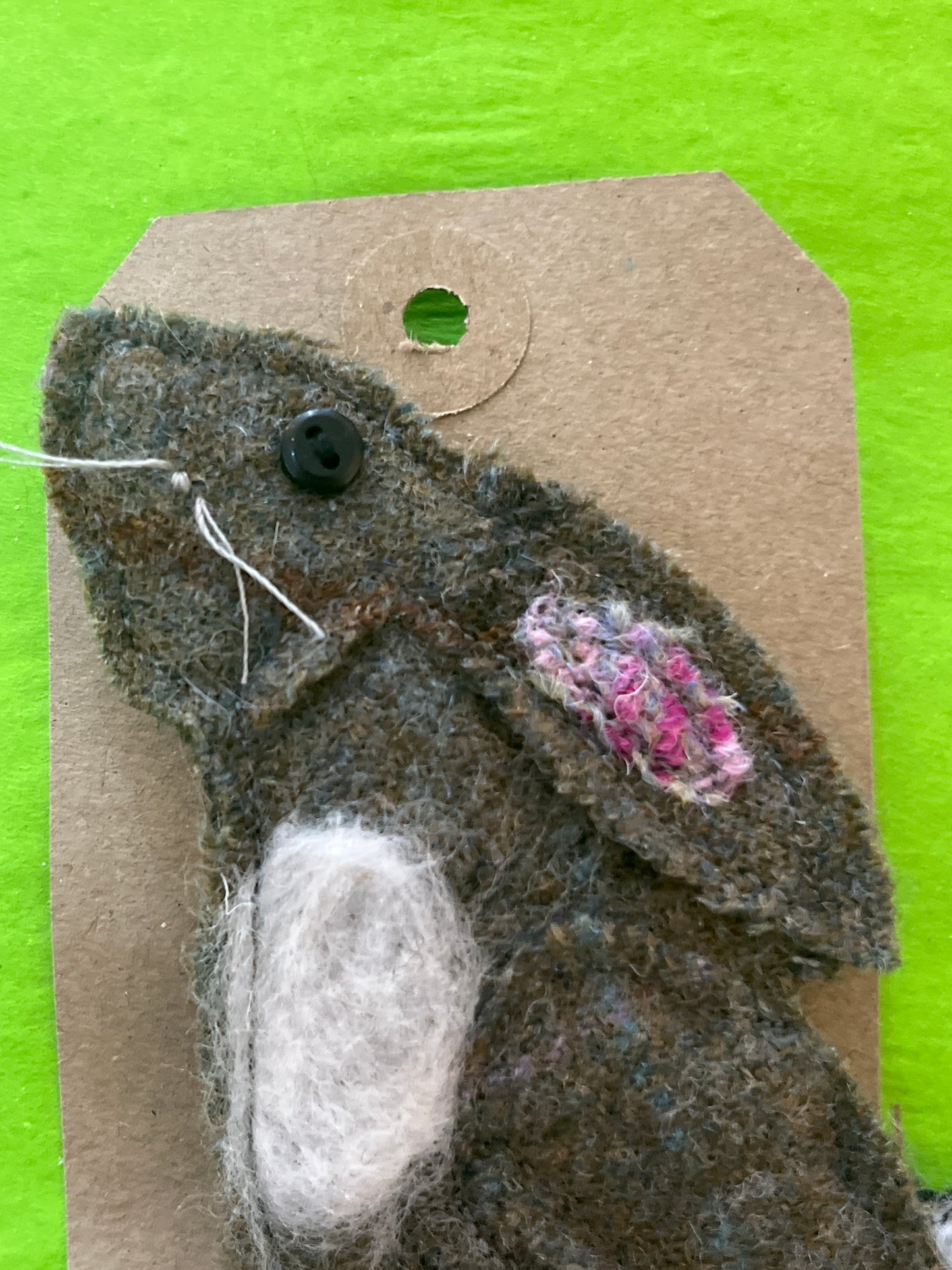 Stargazing Hare Brooch