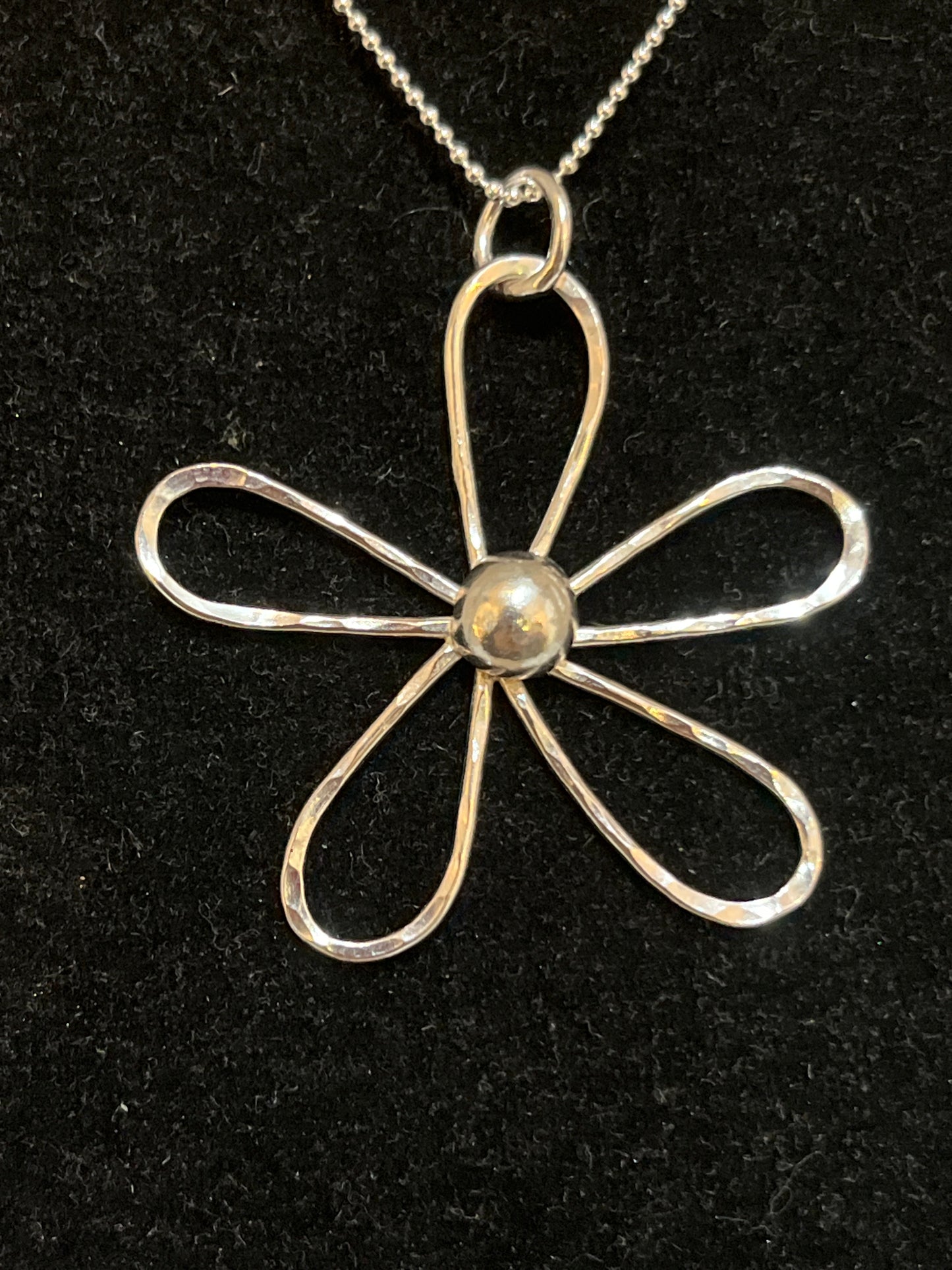 Silver Flower by Caroline Smith
