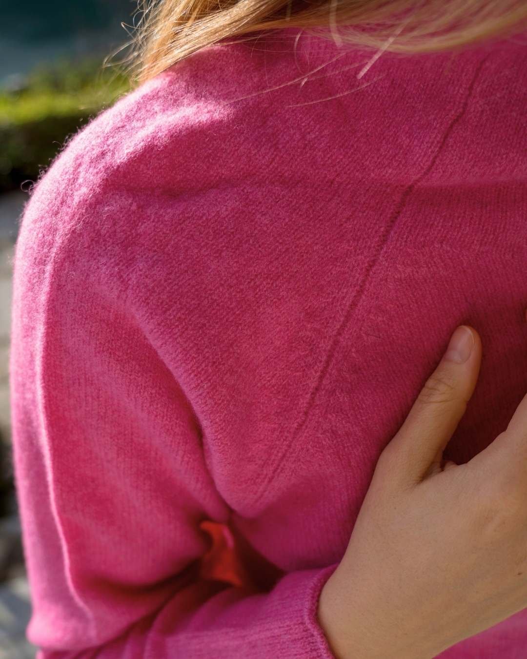 ERIBÉ Women's Corry Jumper/ Sweater in Bubblegum