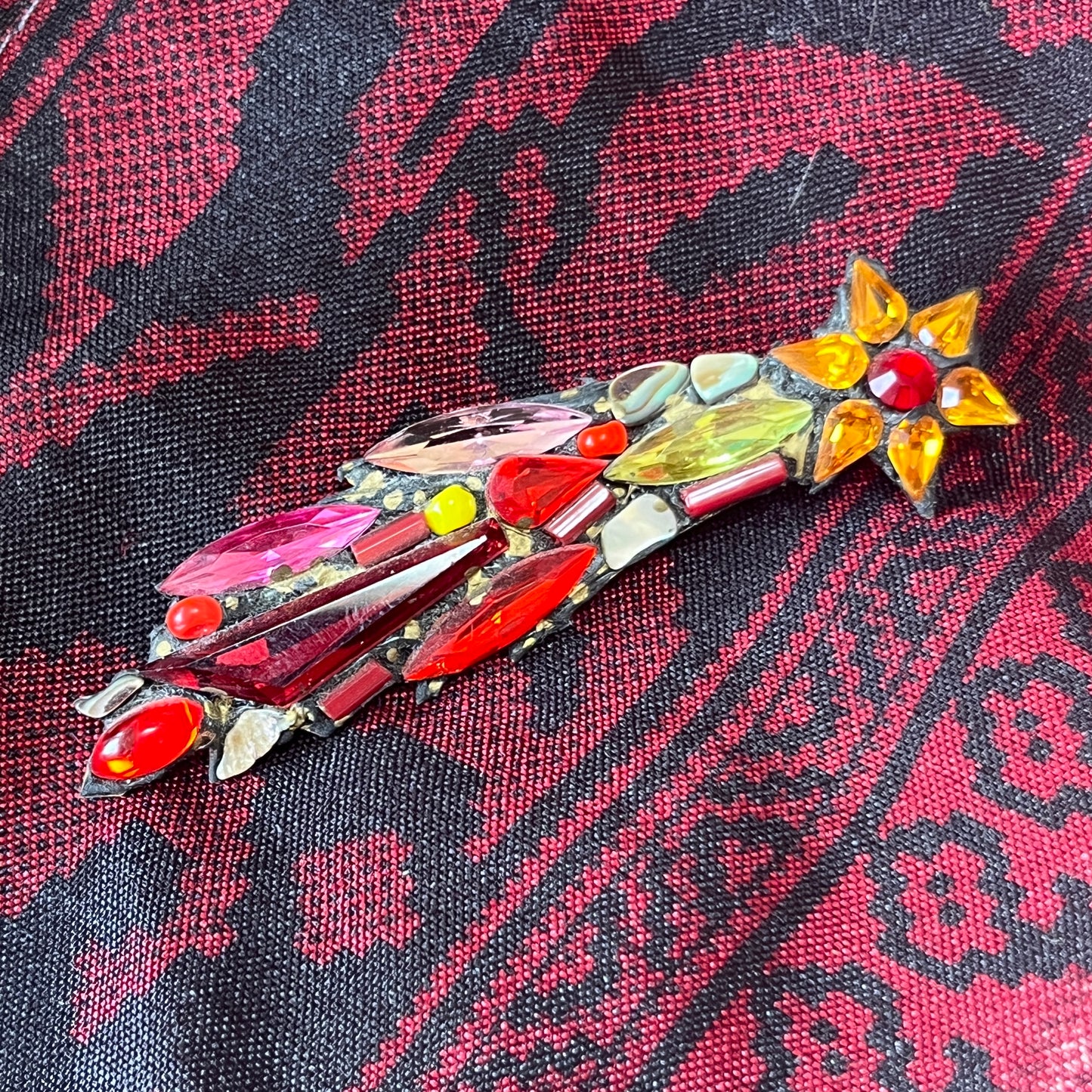Shooting Star Brooch by Annie Sherborne