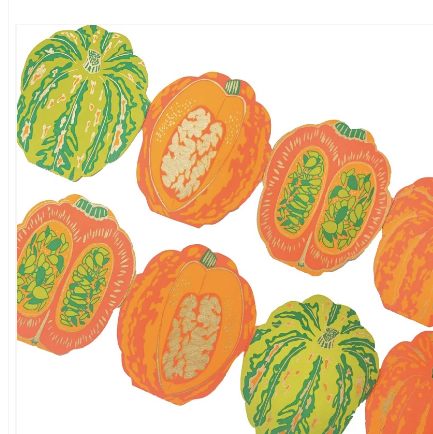 Pumpkins Concertina Garland