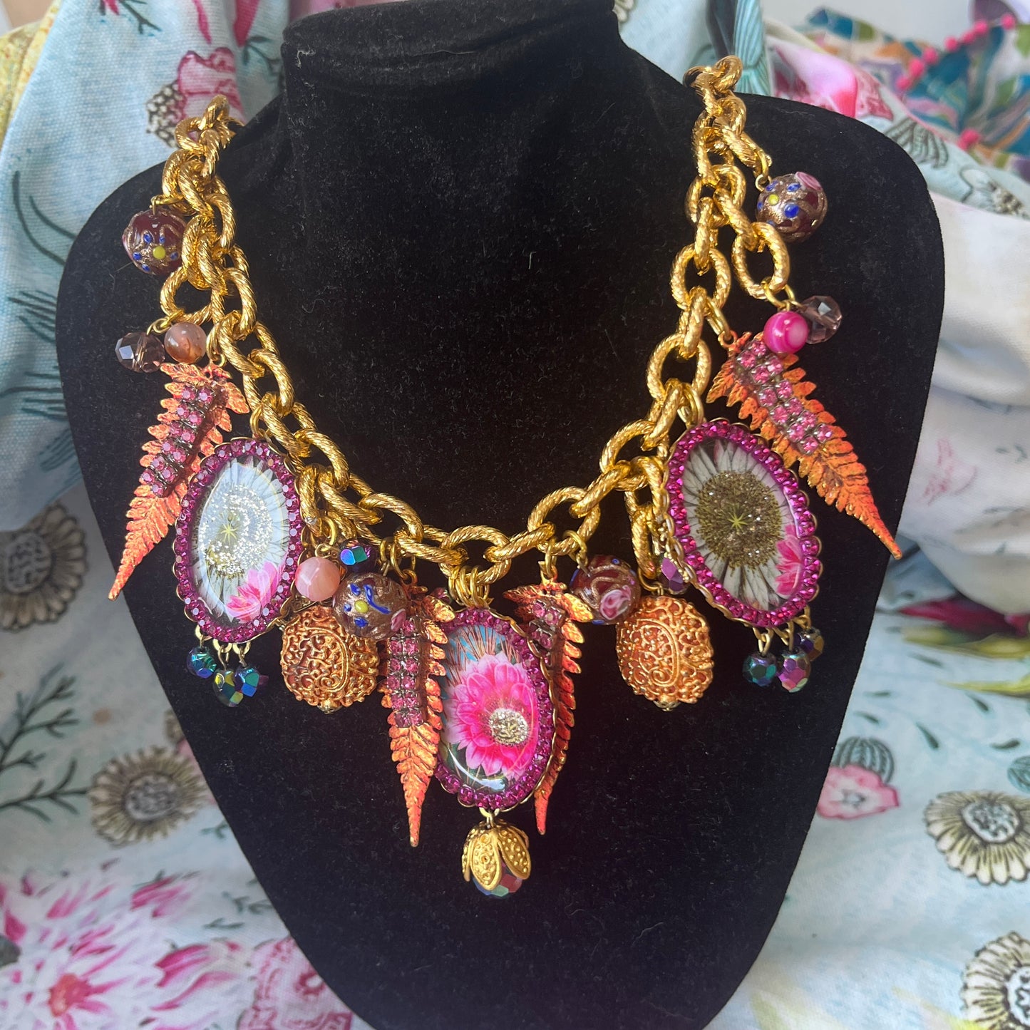 Diana Wilson Arcana - Charm Necklace - Pink