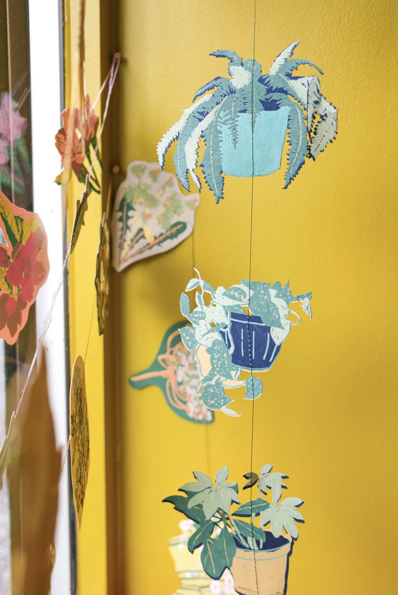 Houseplants Vertical Wall Hanging