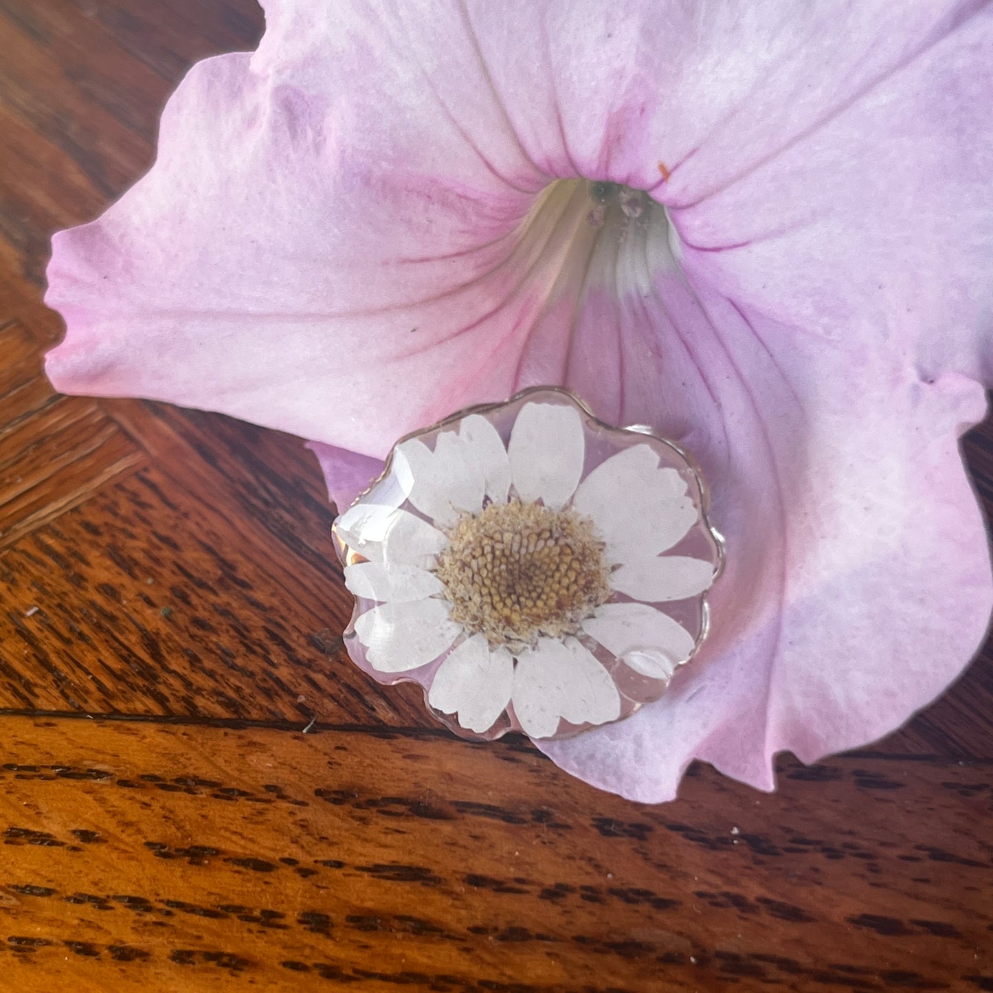 Gold Plated Daisy Ring