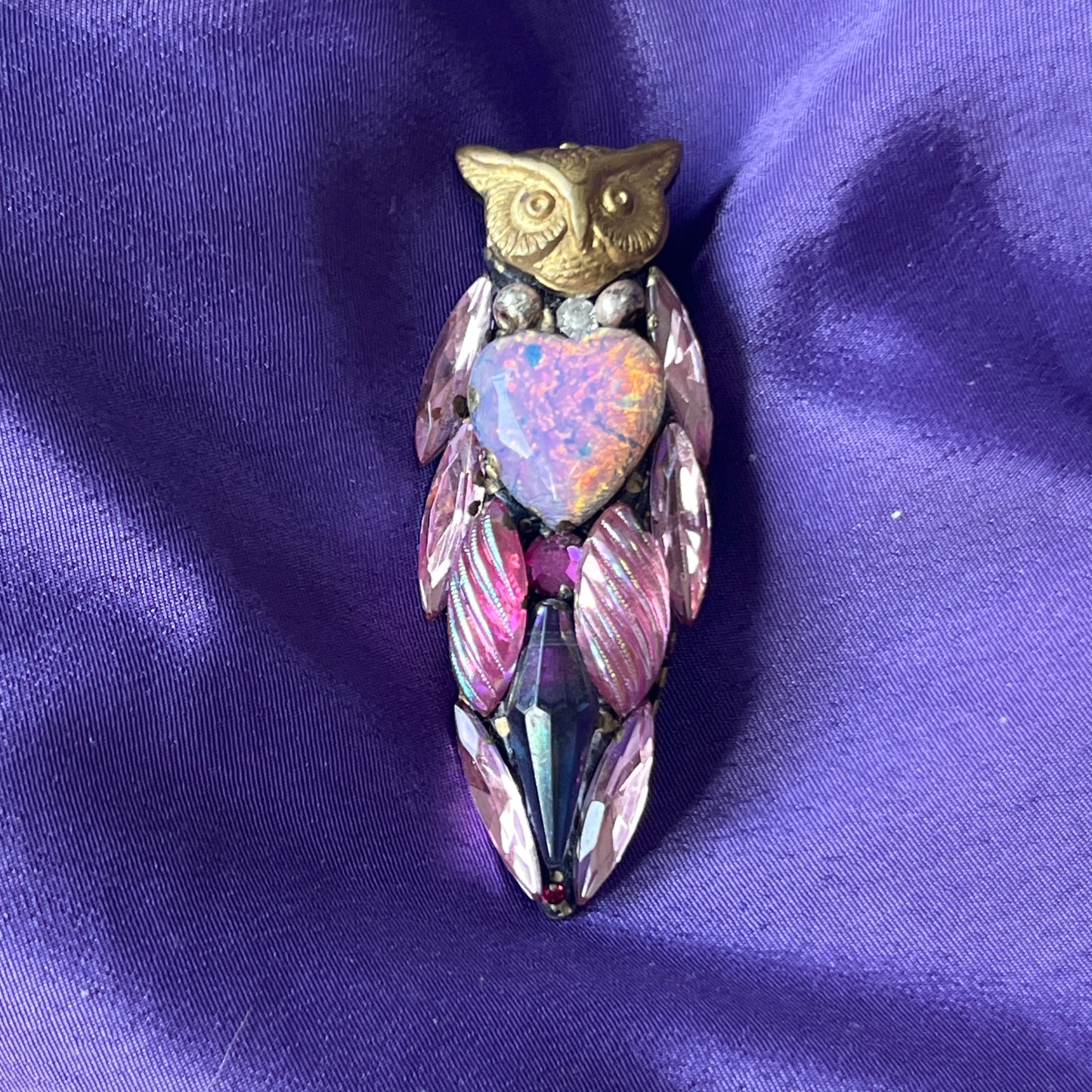 Owl Brooch by Annie Sherborne