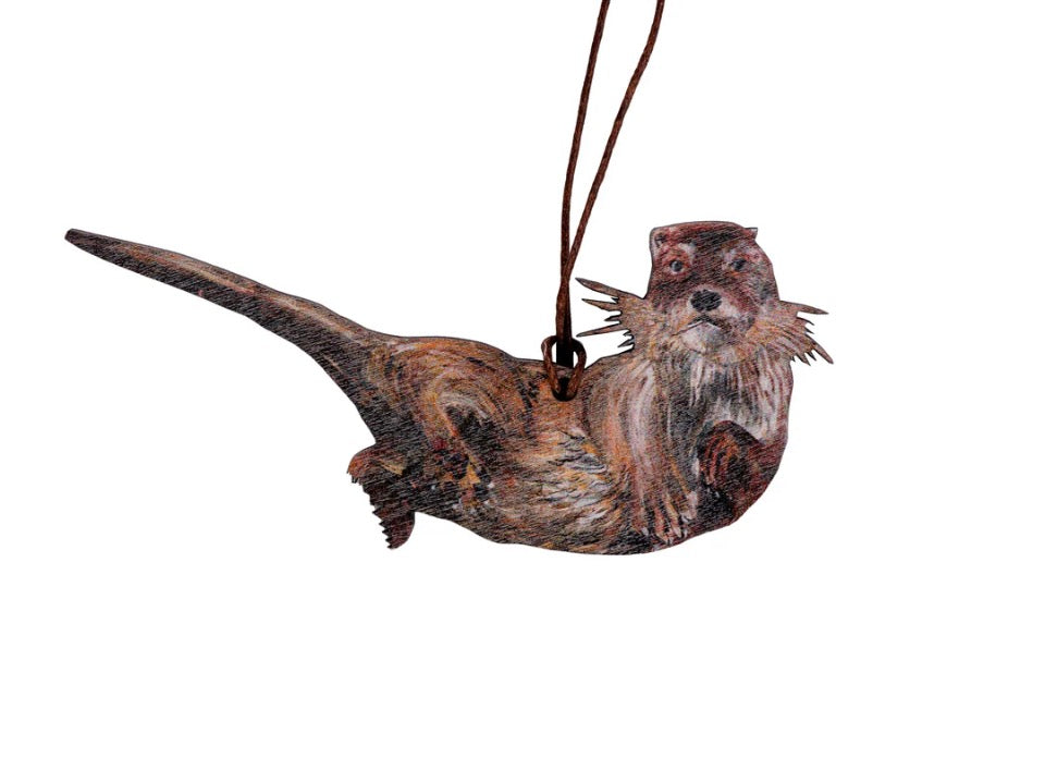 Otter Birch Plywood Decoration