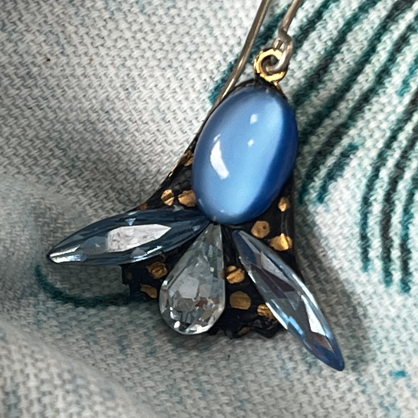 Blue Stone Earrings