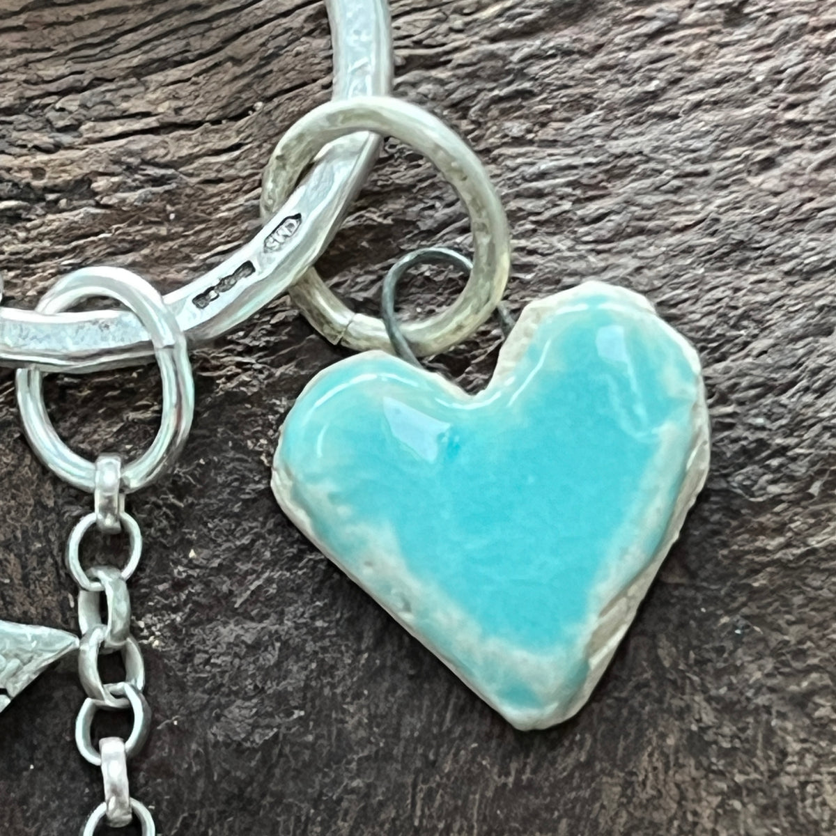 Bird and Heart Pendant