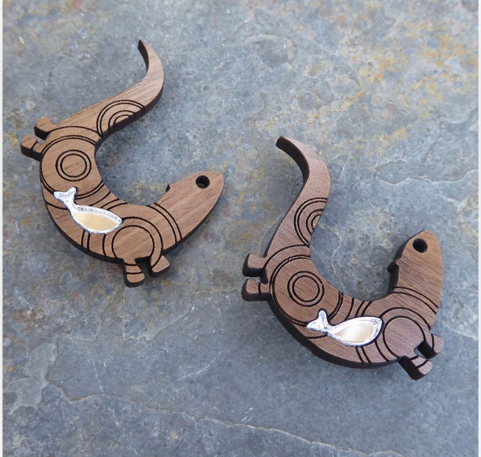 Otter Brooch