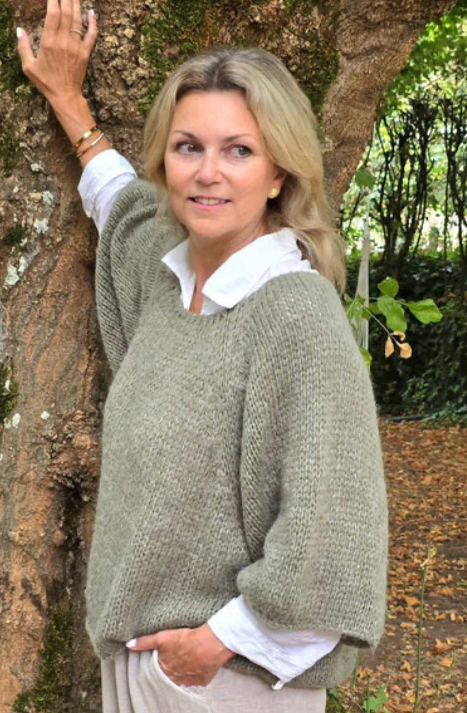 Cadenza Alpaca Blend Swing Jumper