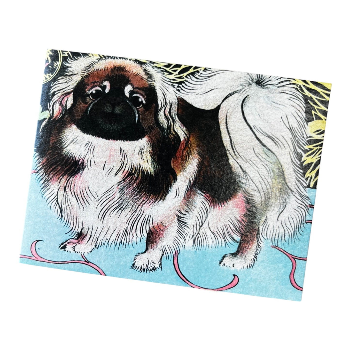 “Bright Eyed and Bushy Tailed” mini card by Madam Treacle