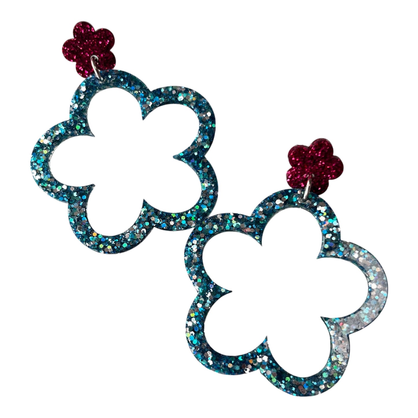 Flower Earrings by Heather Filby