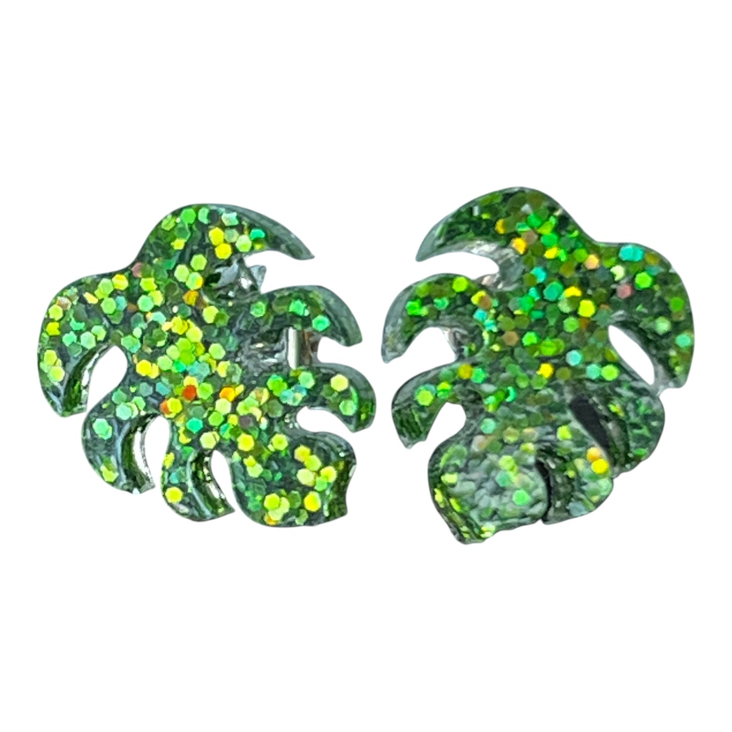 Leaf Studs by Heather Filby