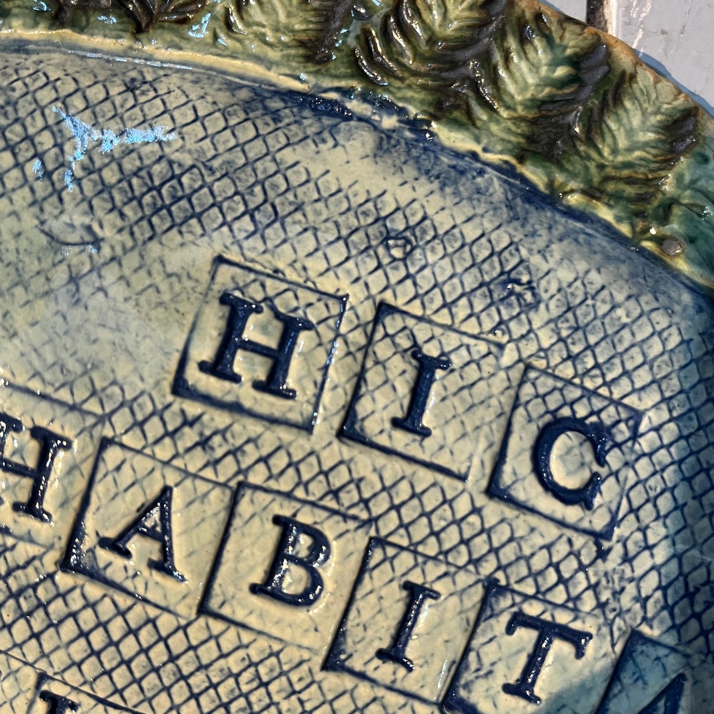 “Here Lives Happiness “ Wall Plaque