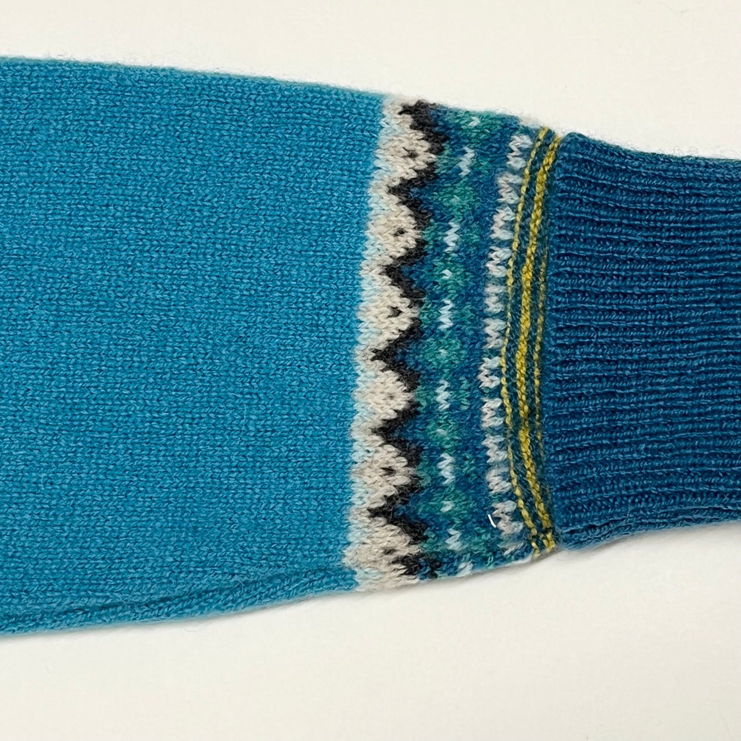 ERIBÉ Women's Wool Cardigan in Turquoise