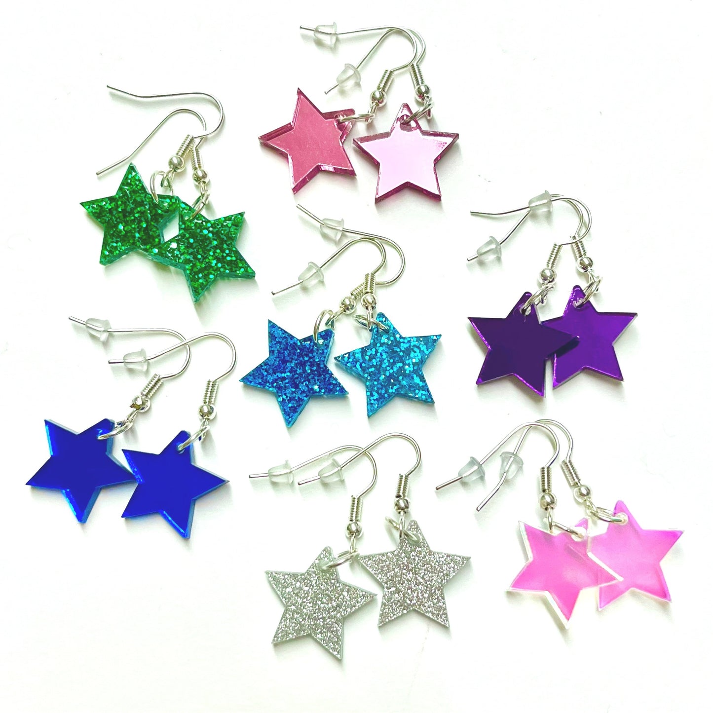 Star Charm Earrings