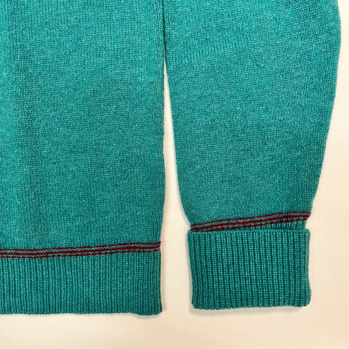 ERIBÉ Women's Wool Alpine Breeze Sweater iwn Emerald Green TALL