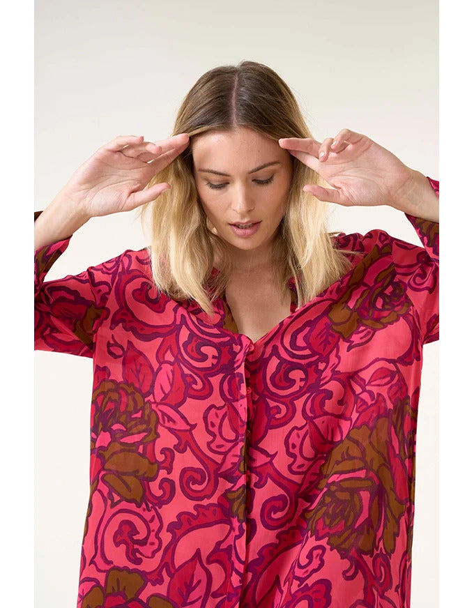One Season India Hot Coral Dress in San Sebastian