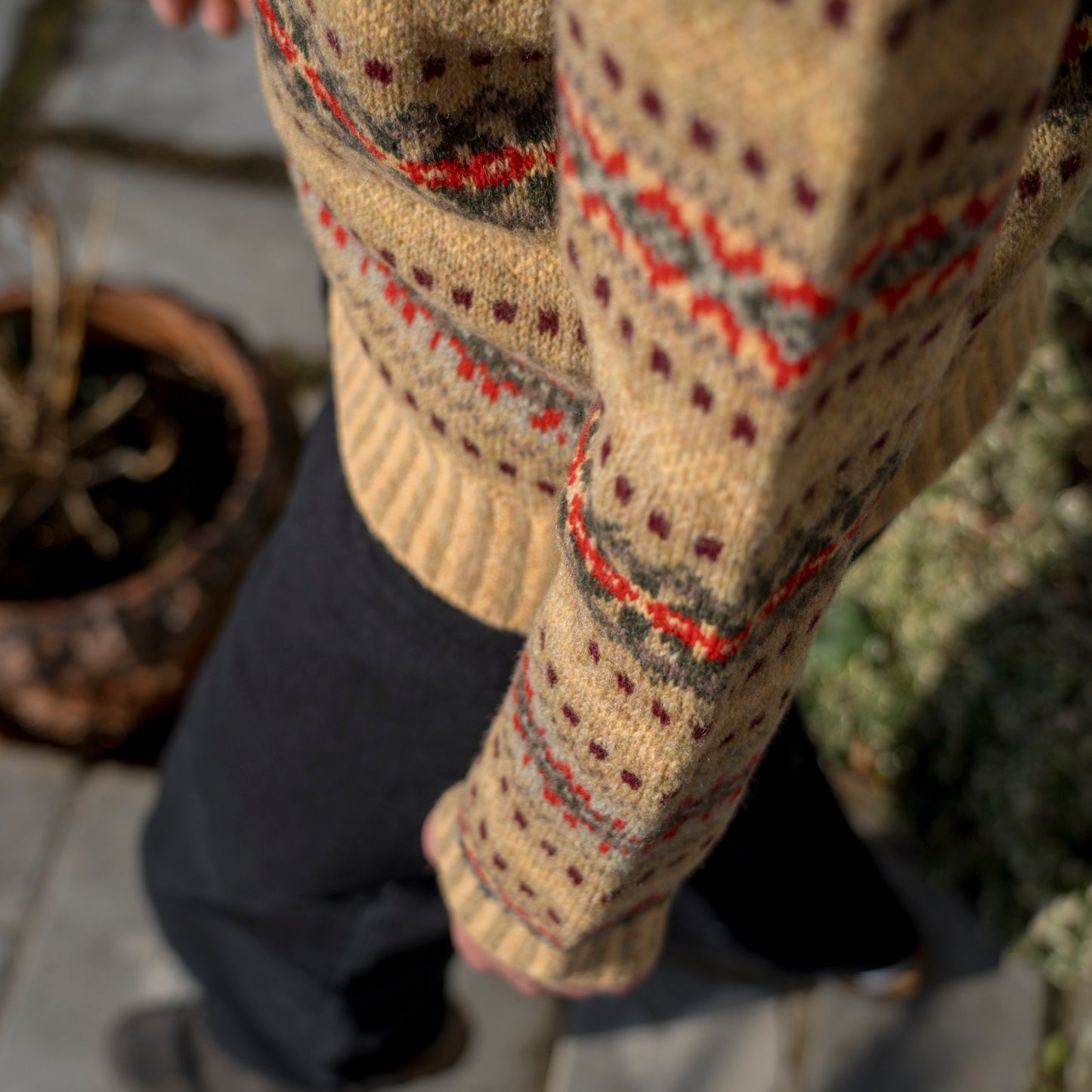 Mens Eddie Glengoyne Fairisle Sweater by Eribe