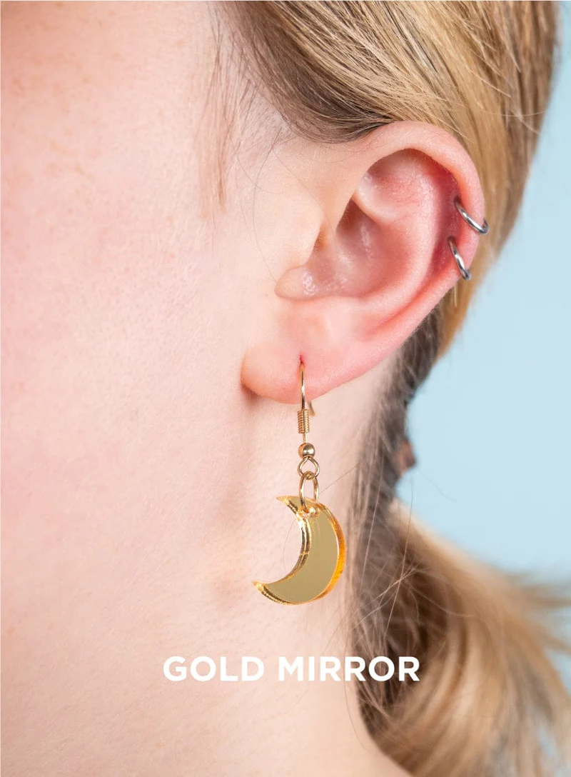 Moon Charm Earrings - Celestial Jewels by Tatty Devine