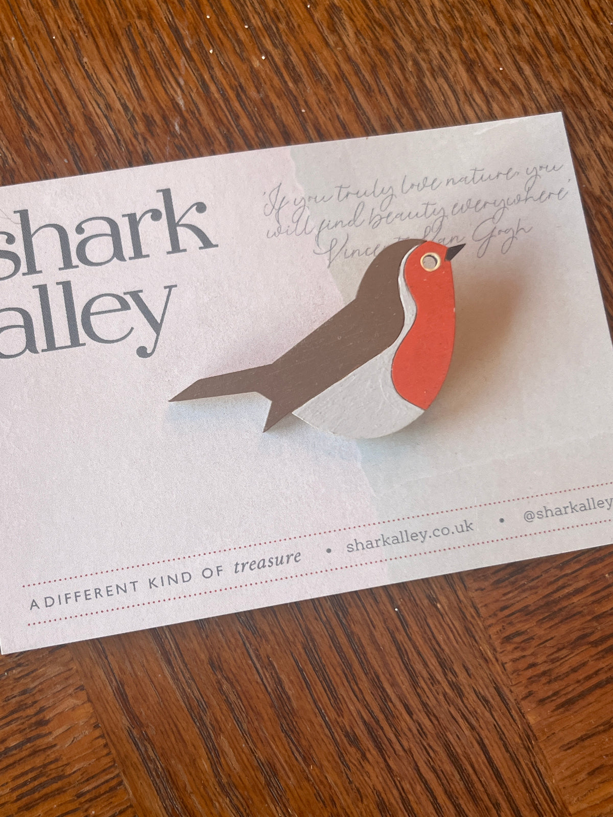 Shark Alley Brooches