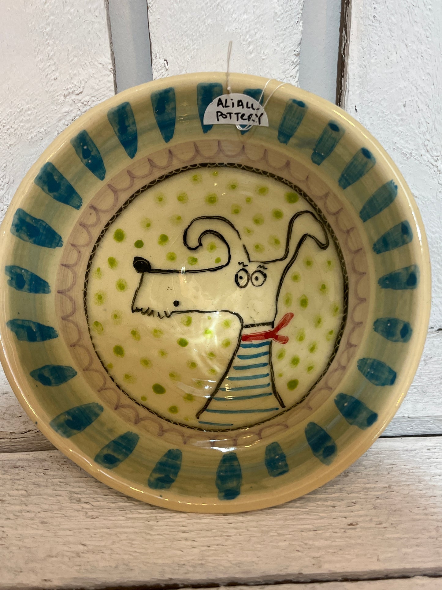 Salty Seadog Bowl by AliAll Pottery