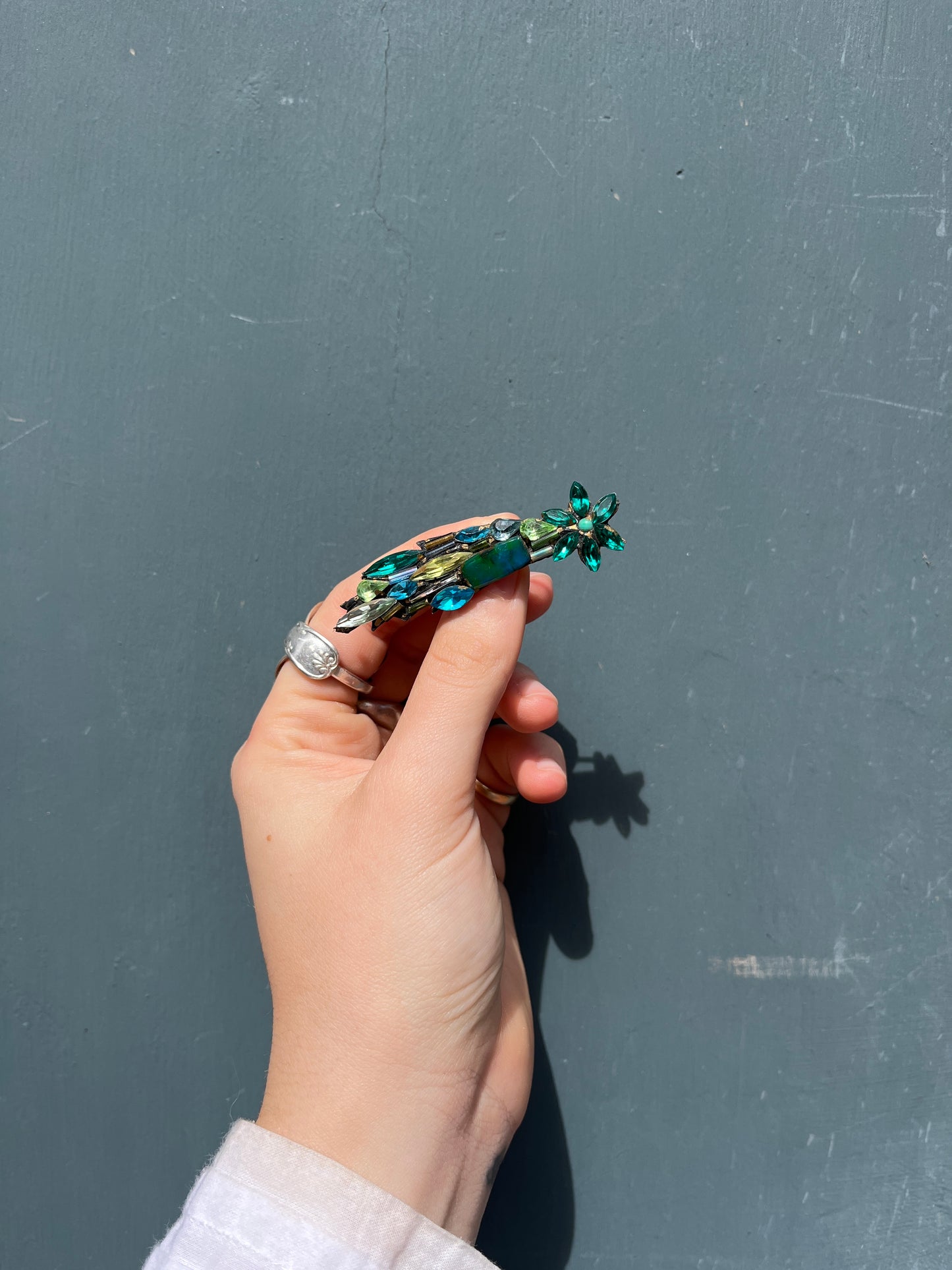 Shooting Star Brooch by Annie Sherborne