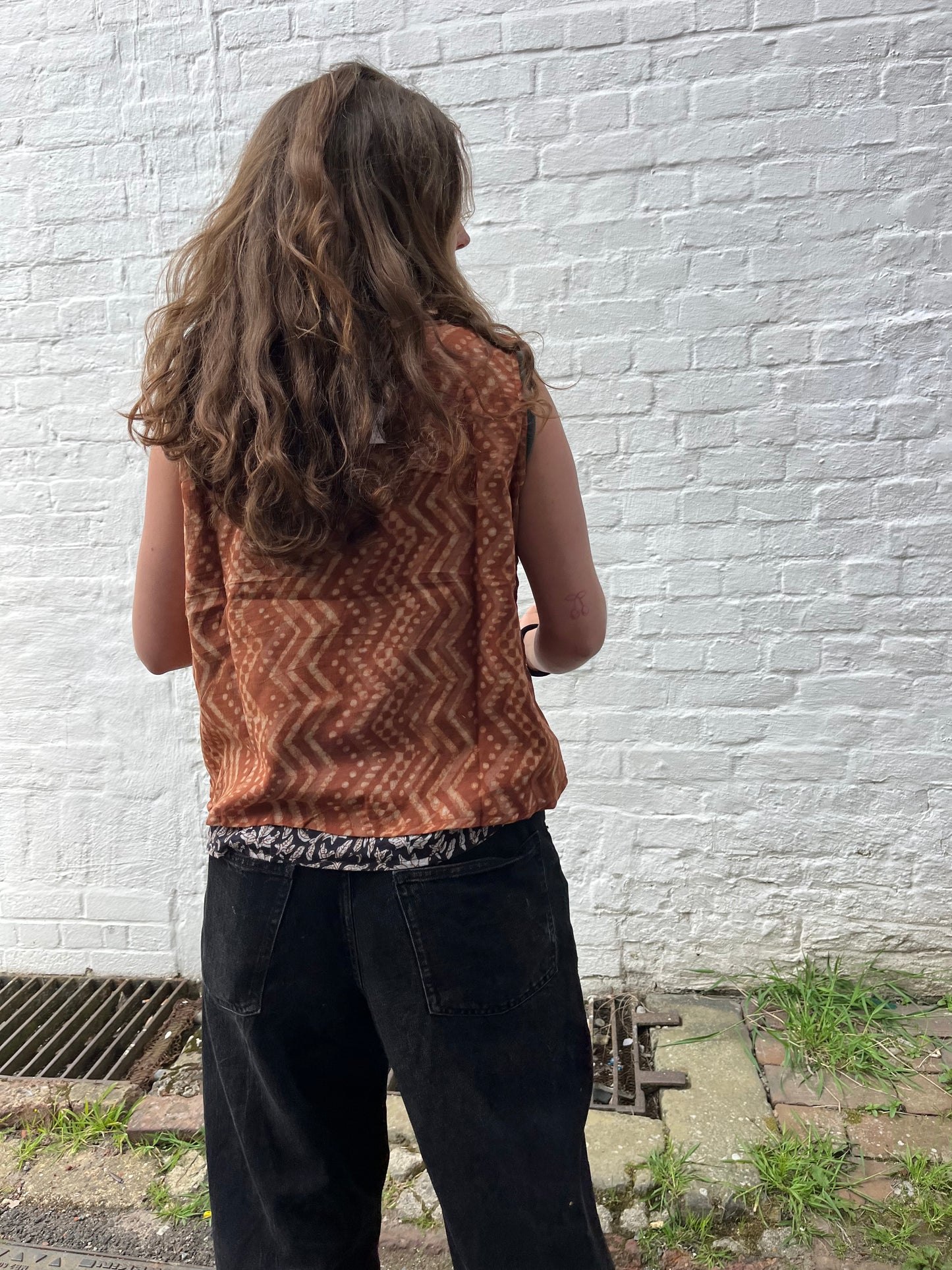 Double-Sided Cotton Vest Top