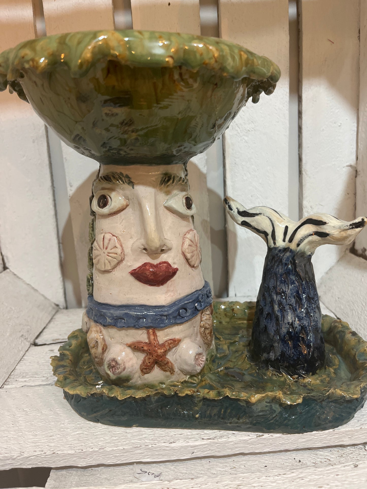 Mermaid Bowl by Jane Tyler