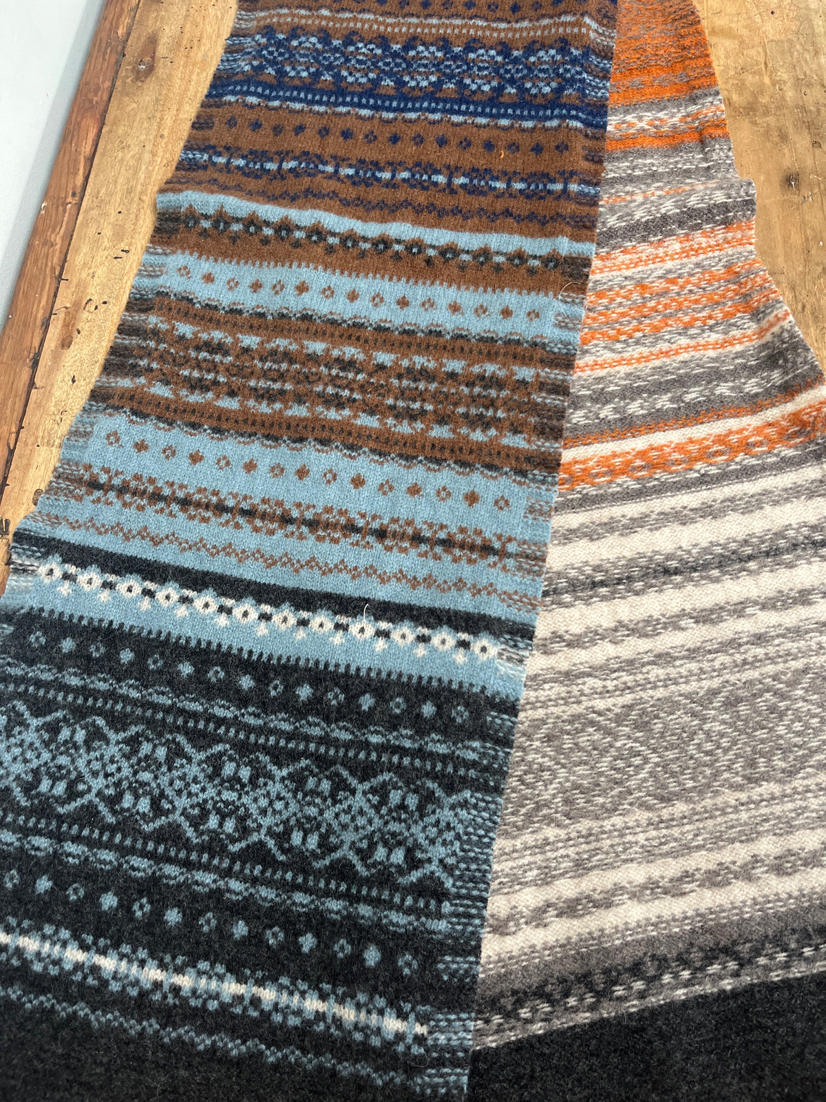 Eribé Alloa Fairisle Scarf Winter