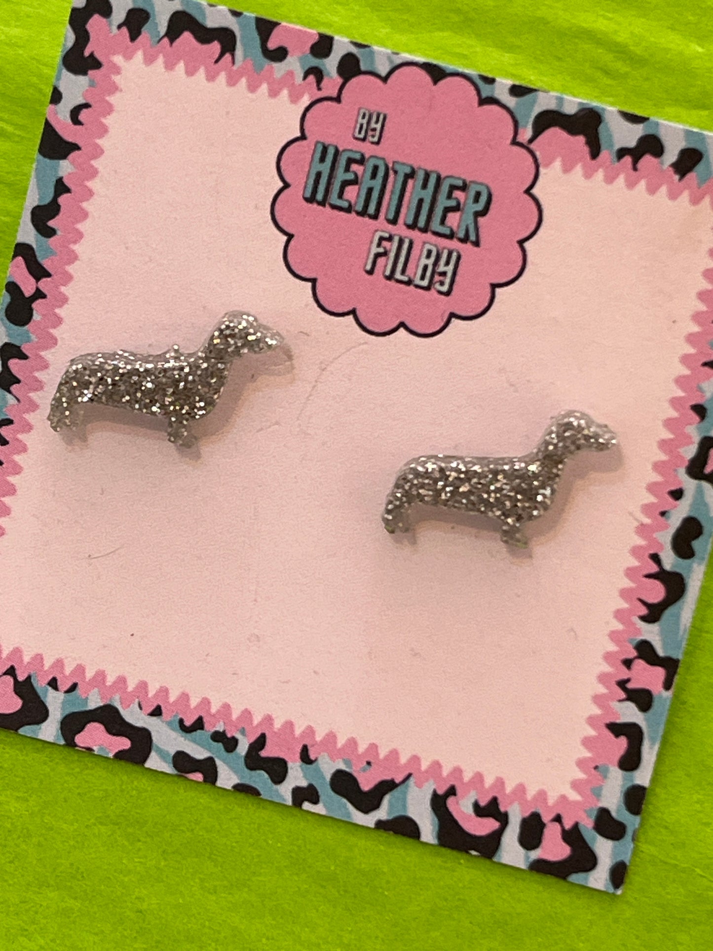 Dachshund Studs by Heather Filby