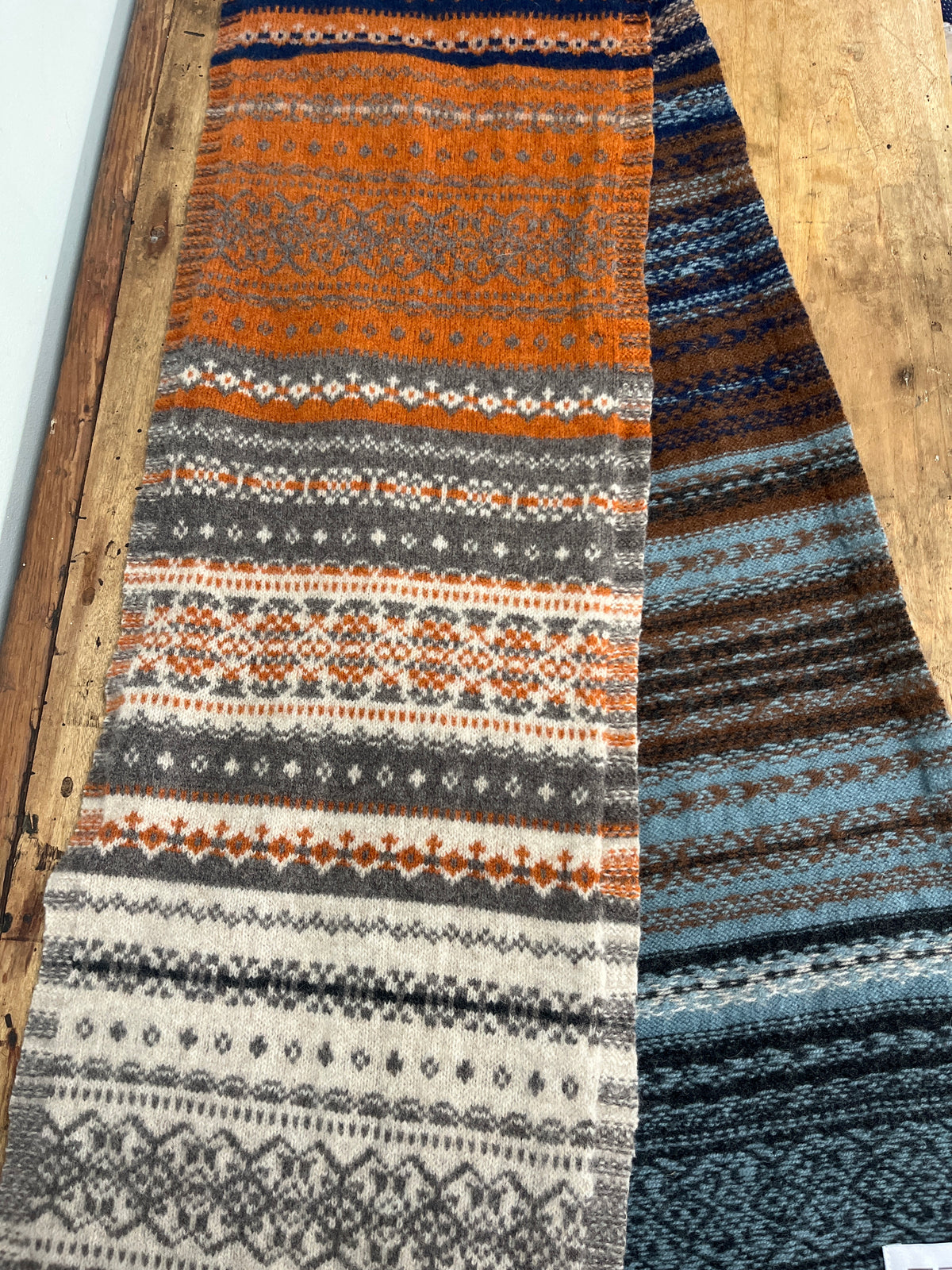 Eribé Alloa Fairisle Scarf Winter