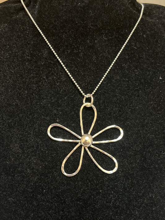 Silver Flower by Caroline Smith