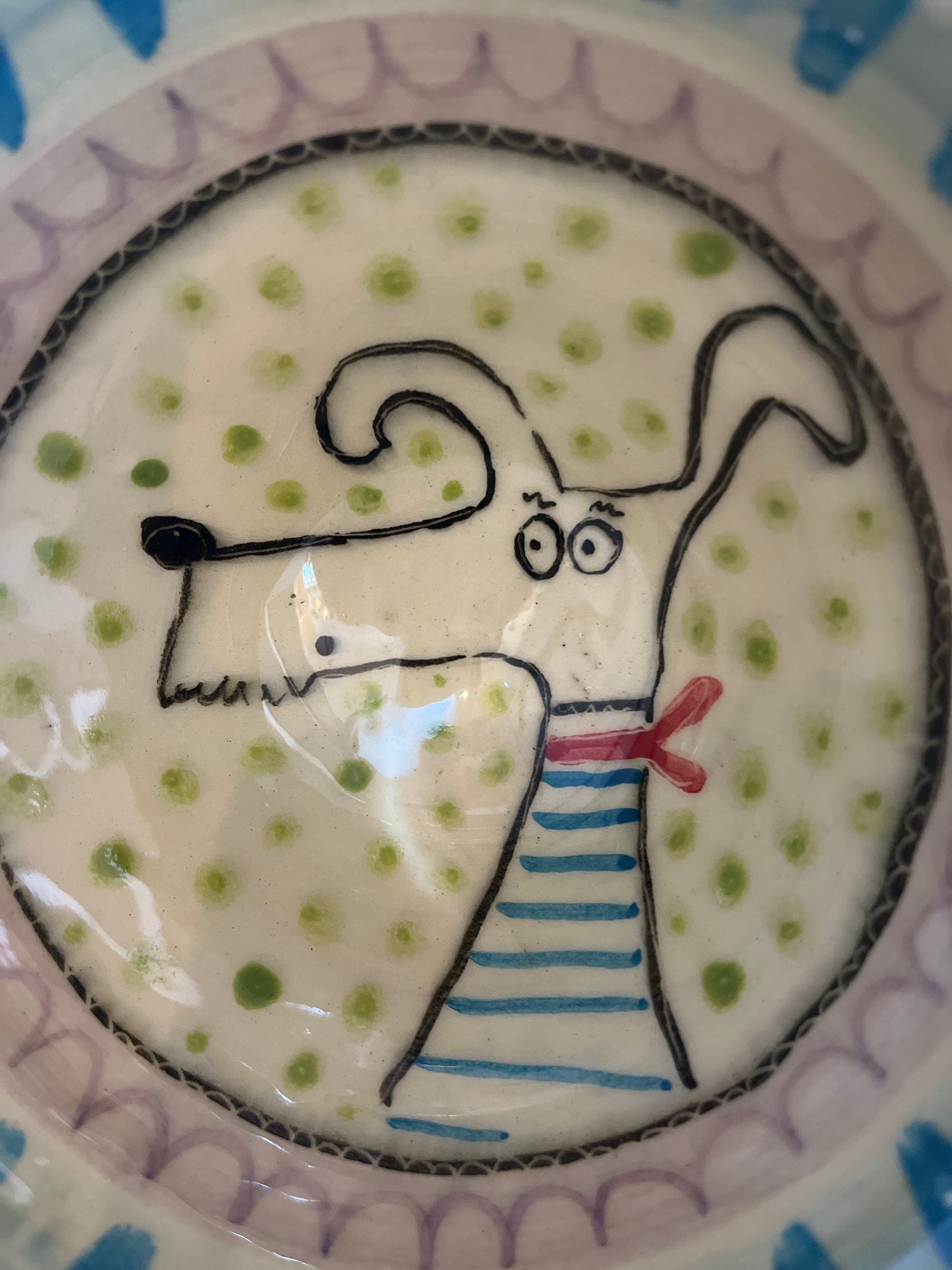 Salty Seadog Bowl by AliAll Pottery
