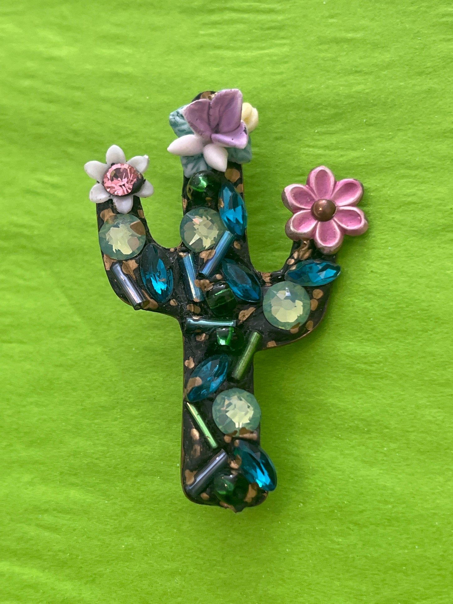 Cactus Brooch by Annie Sherborne