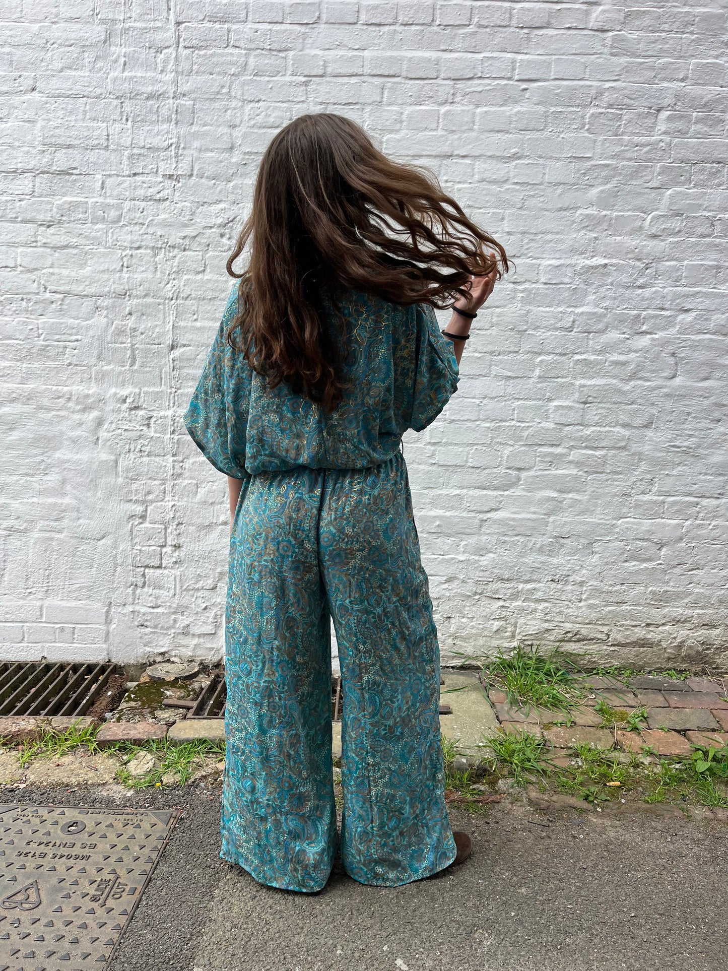 Floaty V-Neck Jumpsuit