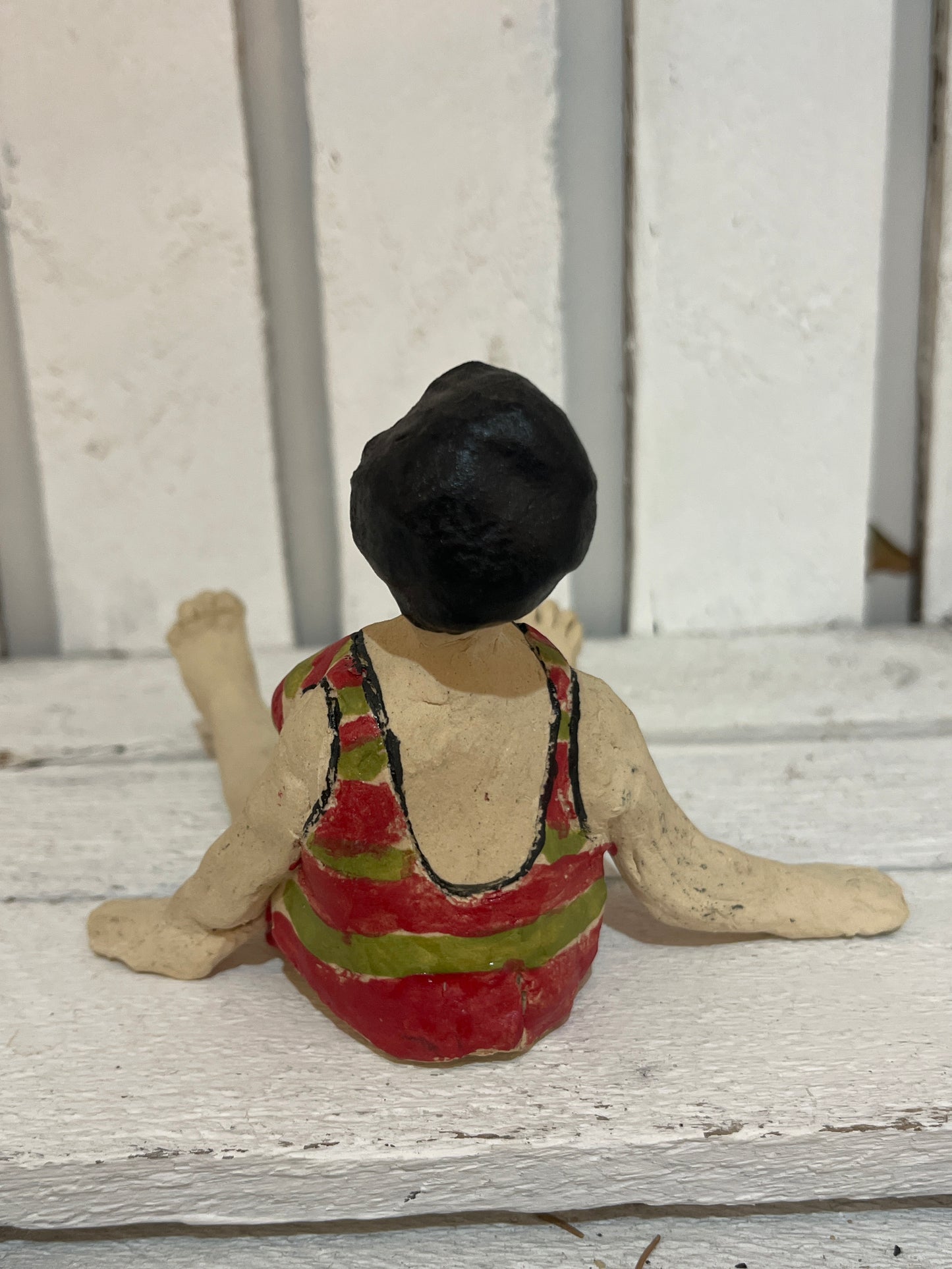 Sitting Swimmer by Helen Jewsbury