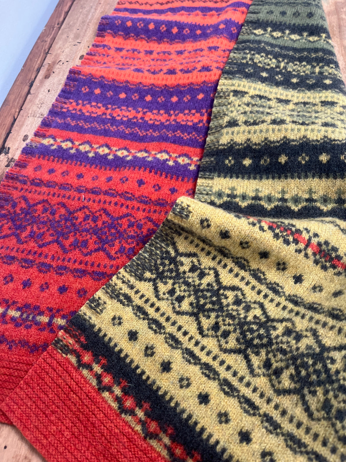 Eribé Fairisle Scarf Copperland