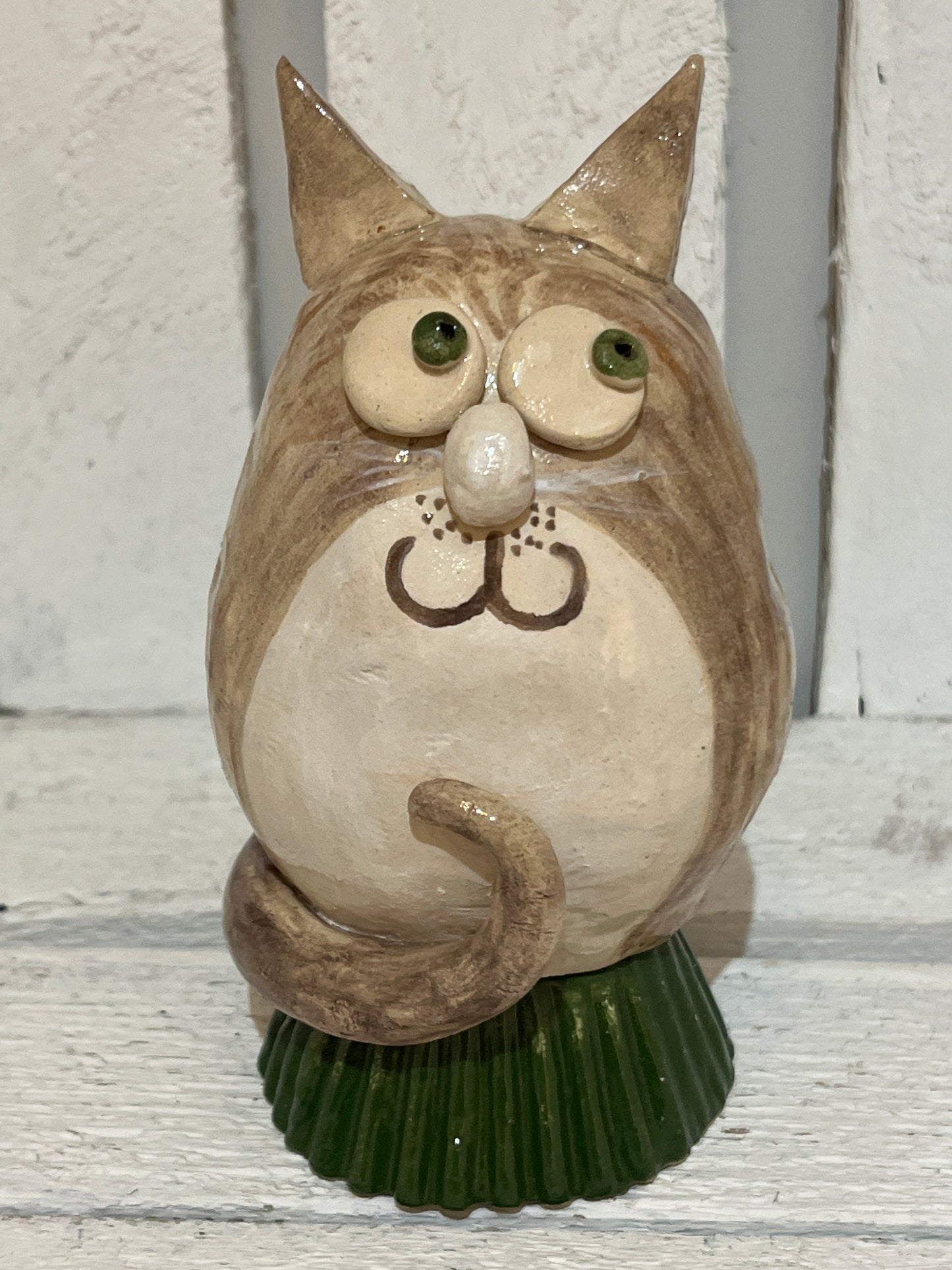 Brown Cat by Judith Douglas