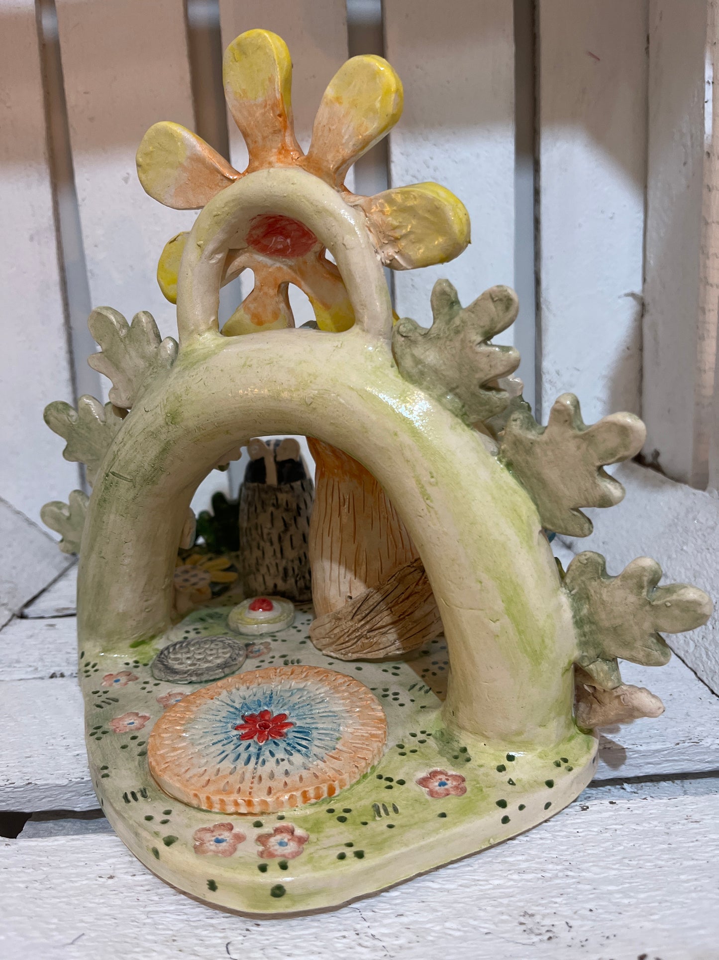 Woodland Scene by Judith Douglas