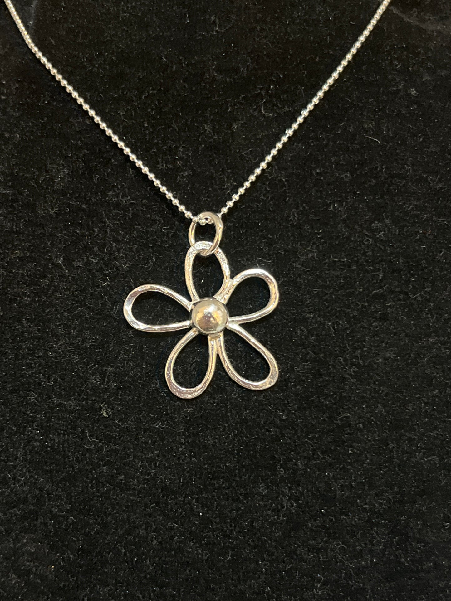 Silver Flower by Caroline Smith