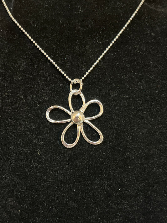 Silver Flower by Caroline Smith