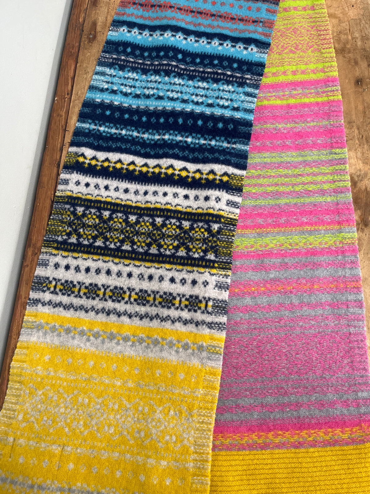Eribé Fairisle Scarf Festival