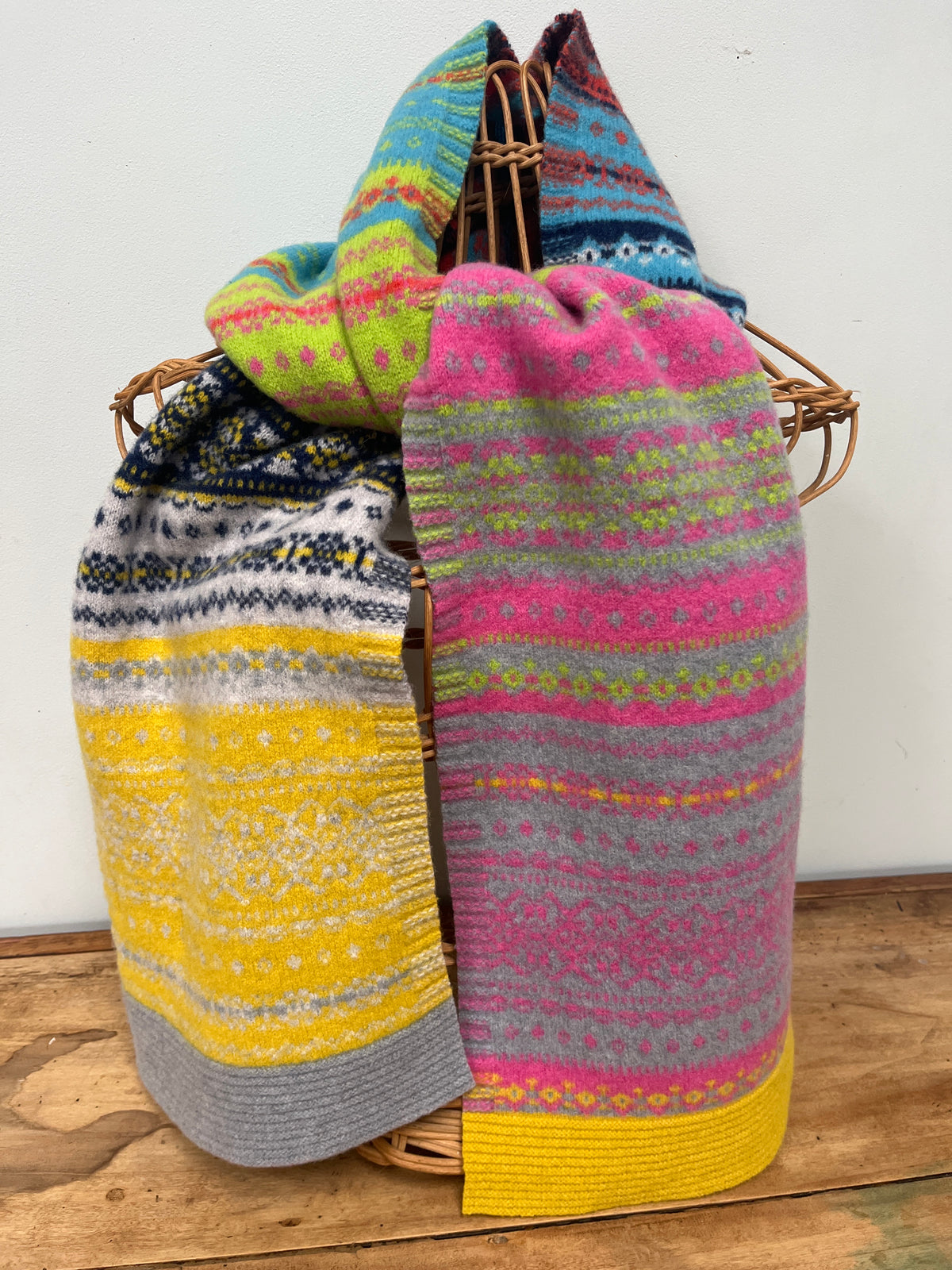 Eribé Fairisle Scarf Festival
