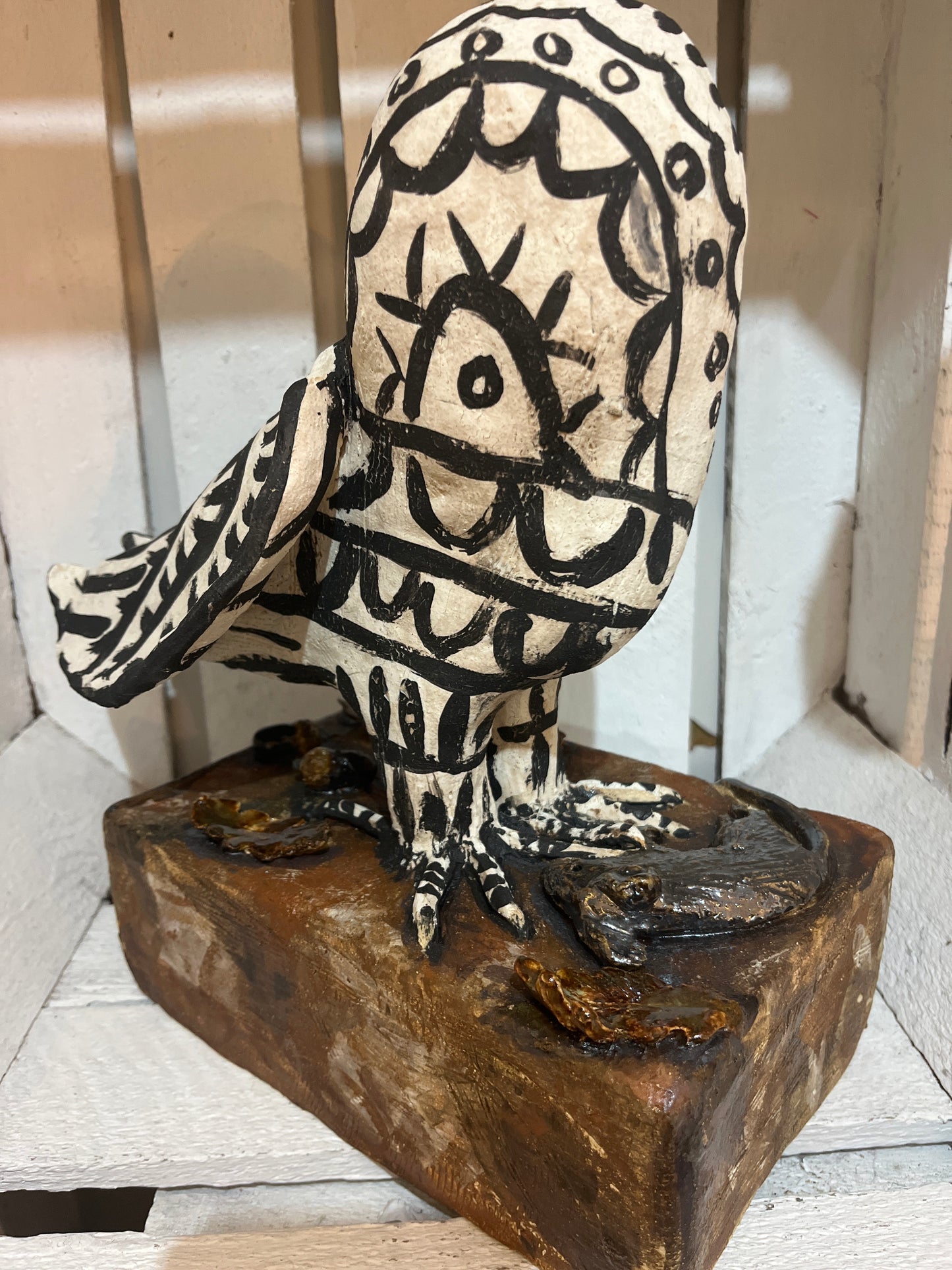 Picasso Owl by Jane Tyler