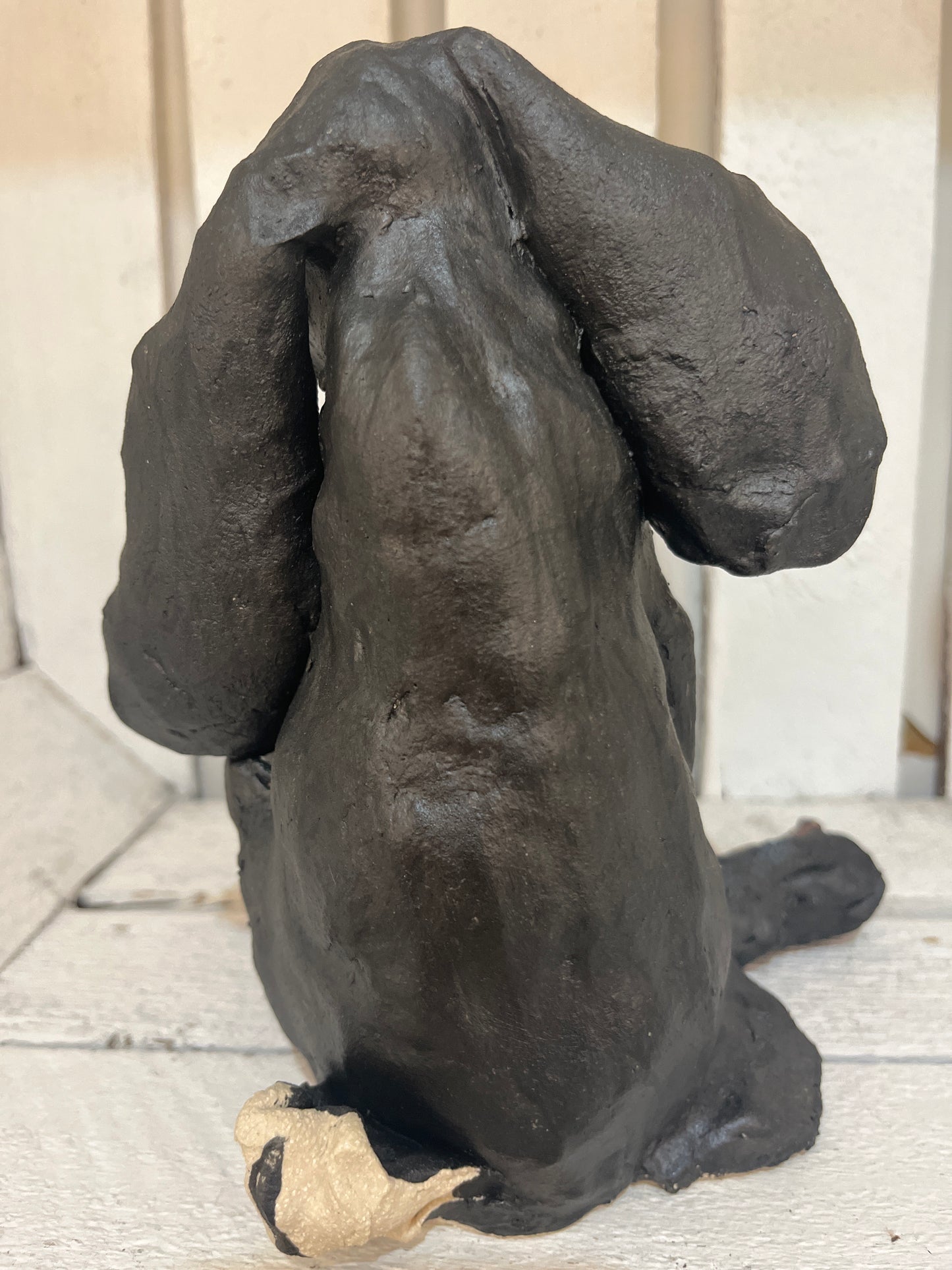 Large Seated Hare by Helen Jewsbury